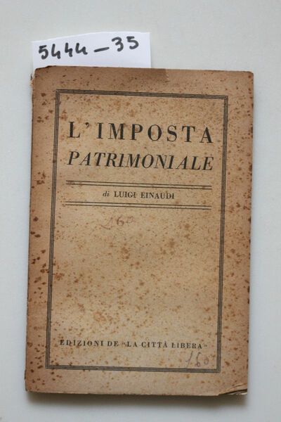 L'imposta patrimoniale