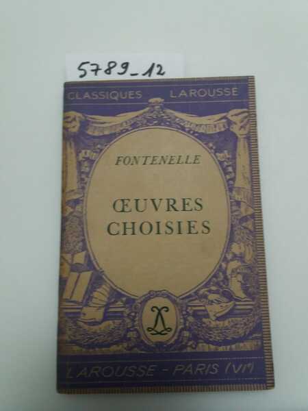 Oeuvres choisies