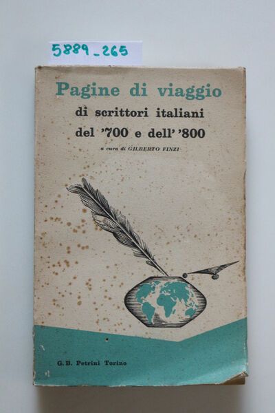 Pagine di viaggio di scrittori italiani del '700 e dell'800