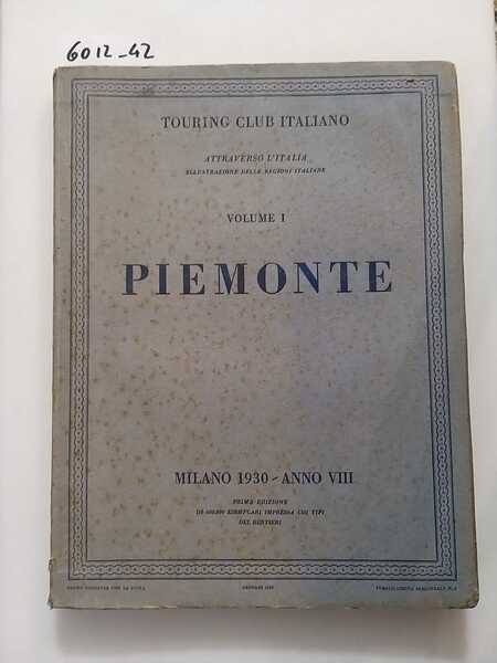 Piemonte - Volume I