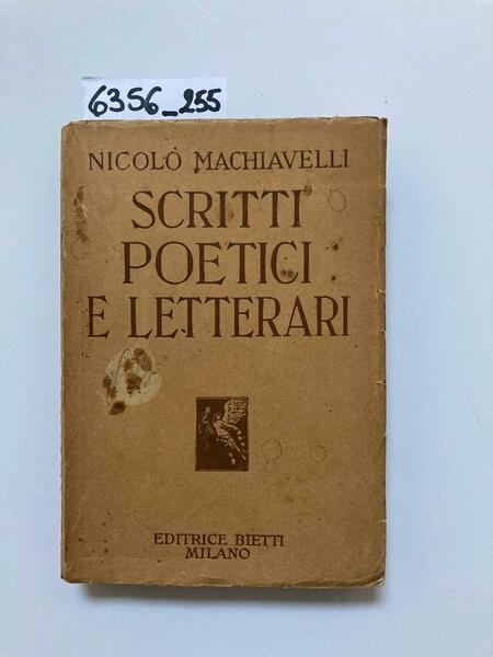 Scritti poetici e letterari