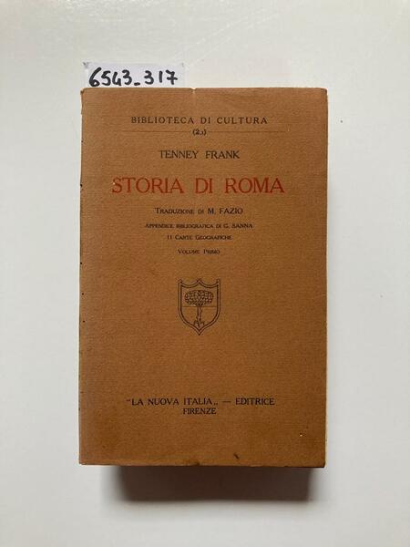 Storia di Roma - Opera in due volumi