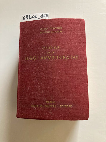 Codice delle leggi amministrative