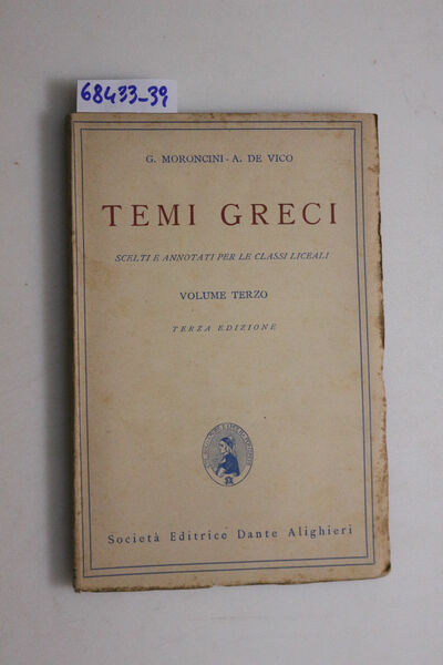 Temi greci - Volume Terzo