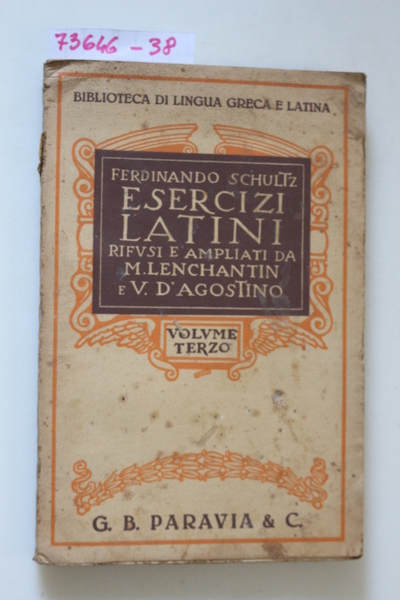 Esercizi latini (Volume III)