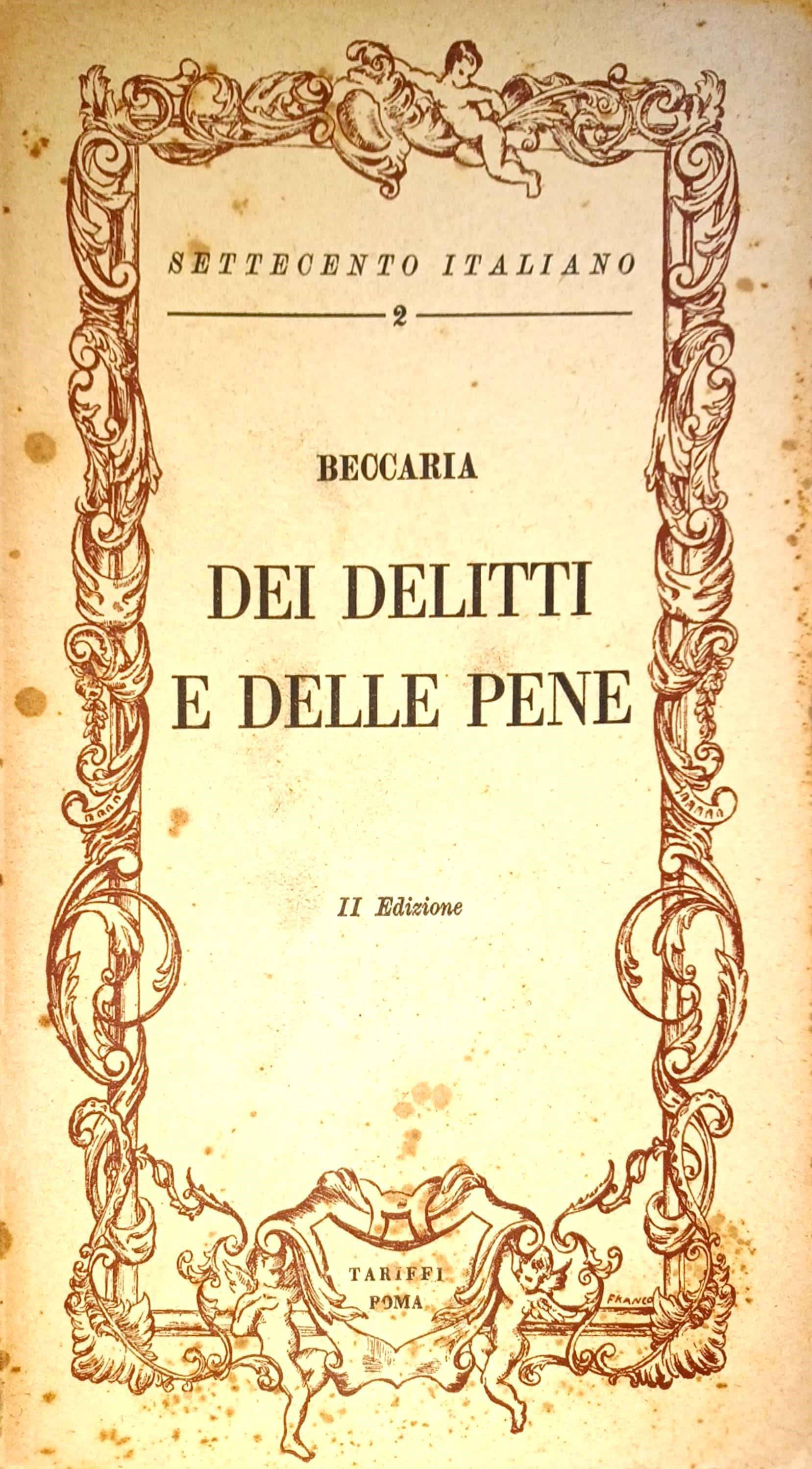 Dei delitti e delle pene