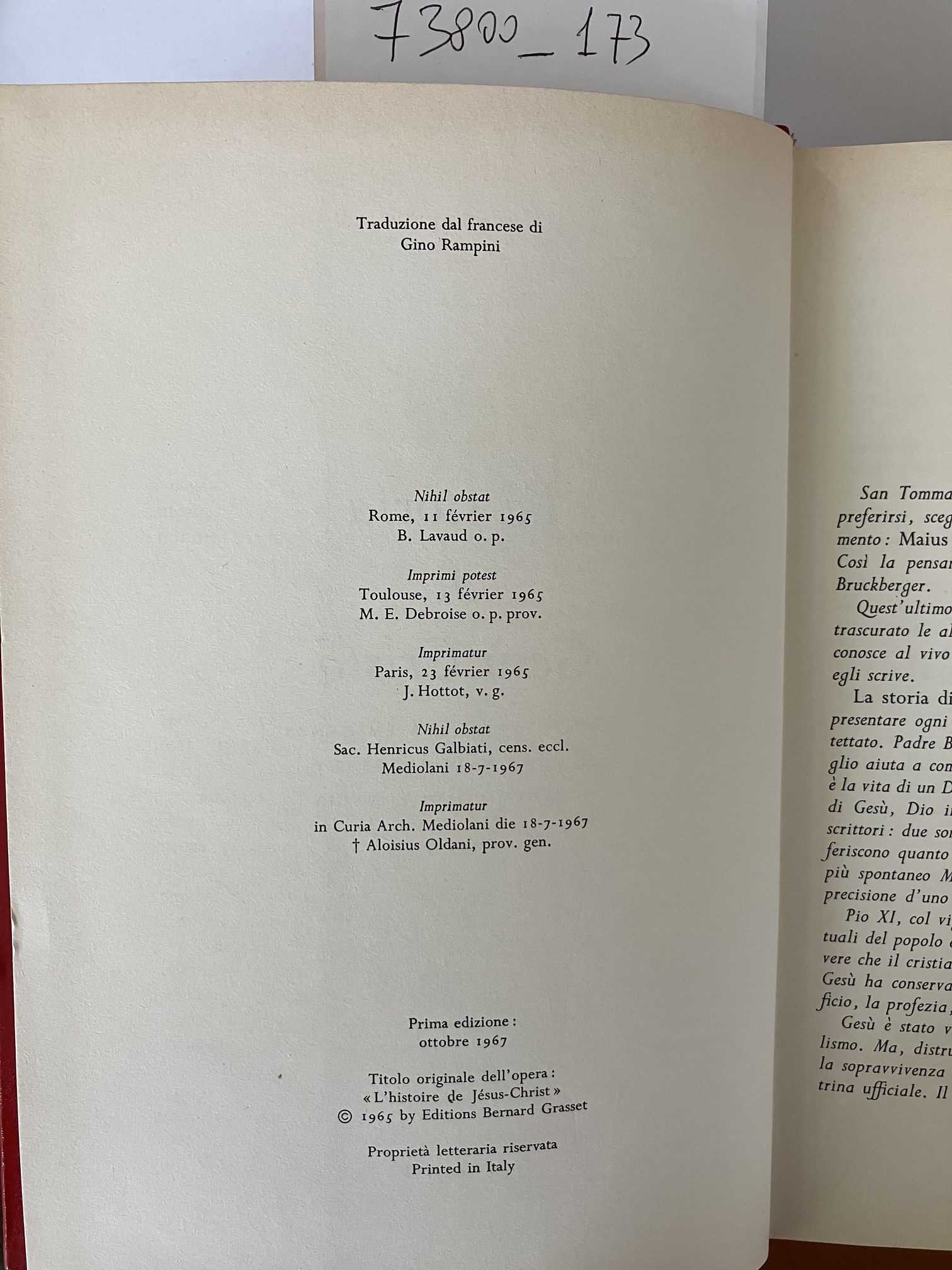 La storia di Gesù Cristo