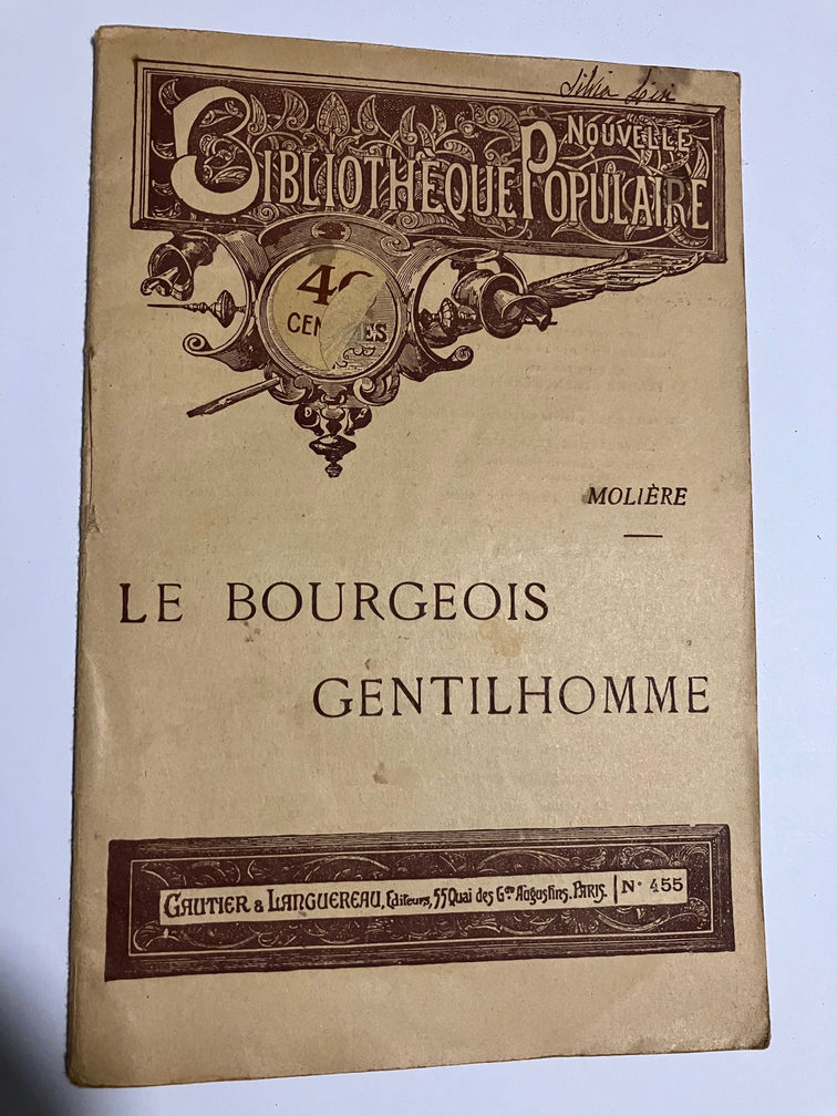 Le bourgeois Gentilhomme