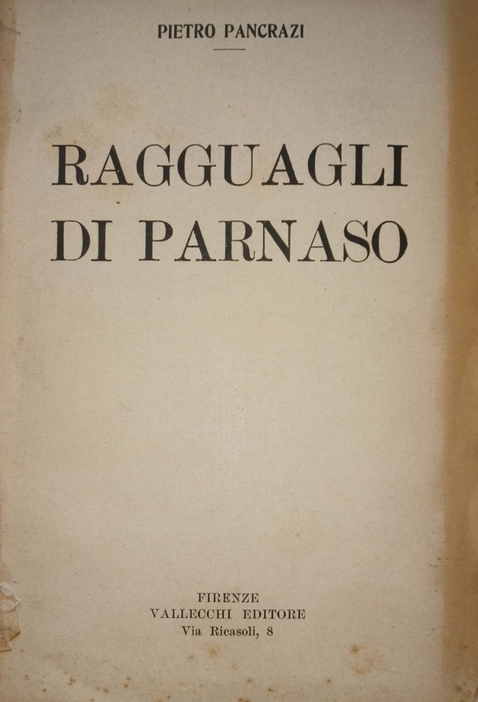 Ragguagli di Parnaso (1919-1920)