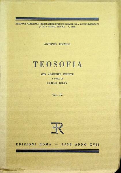 Teosofia: volume IV.