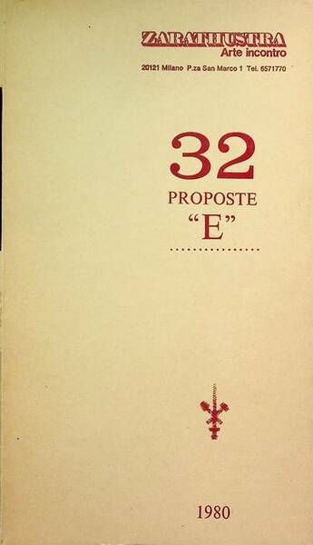 32 proposte Â”EÂ”.