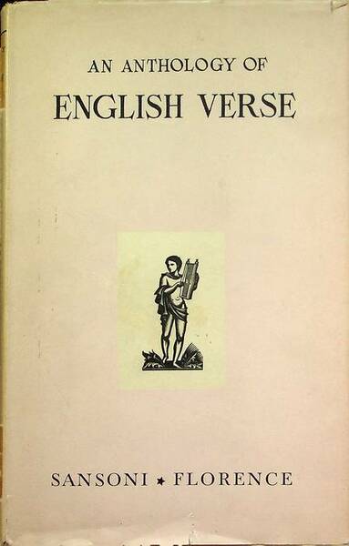 An anthology of english verse.