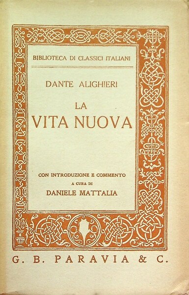 La vita nuova.