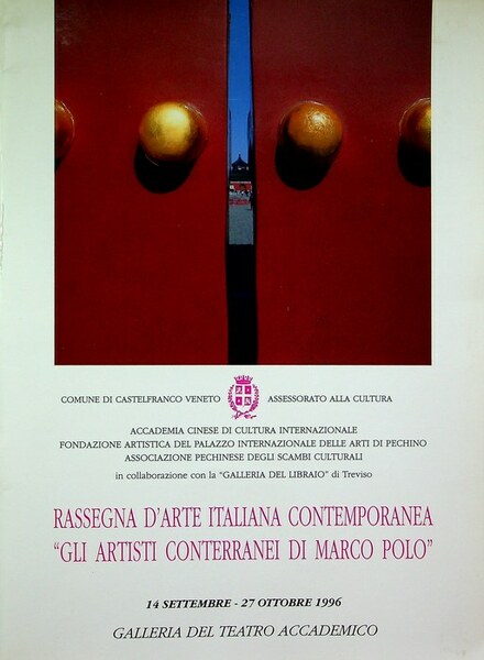 Rassegna d'arte italiana contemporanea: gli artisti conterranei di Marco Polo.