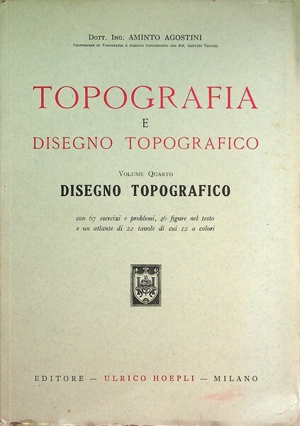 Topografia e disegno topografico: 4. Disegno topografico.