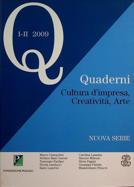 Cultura d'impresa, creativitÃ , arte.