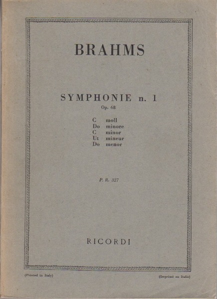 Symphonie n. 1.