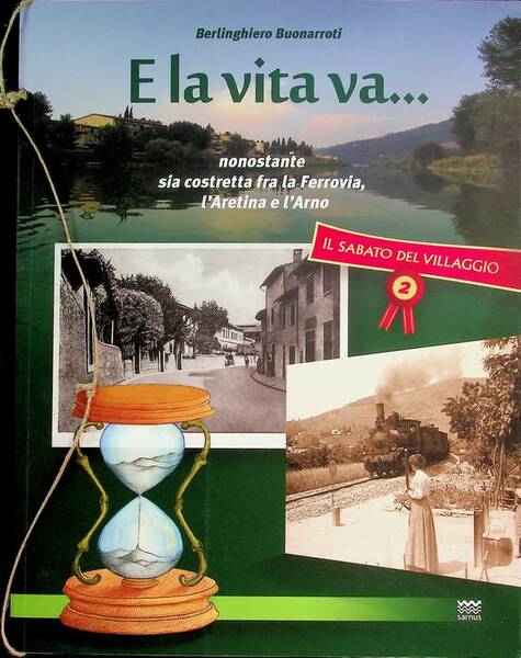 E la vita va.: nonostante sia costretta fra la ferrovia, …