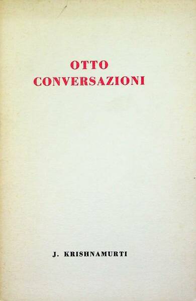 Otto conversazioni.