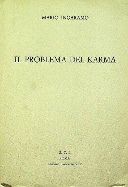 Il problema del Karma.