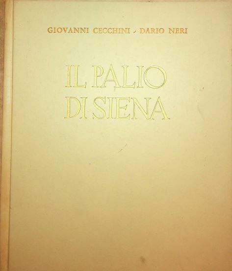 Il palio di Siena.