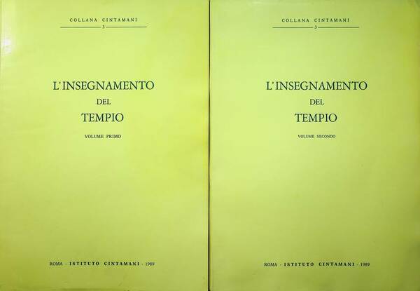 L'insegnamento del tempio.