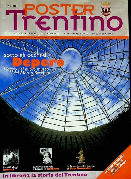 Poster Trentino N.1 - 2001: sotto gli occhi di Depero: …