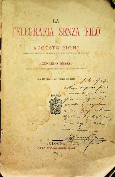 La telegrafia senza fili.