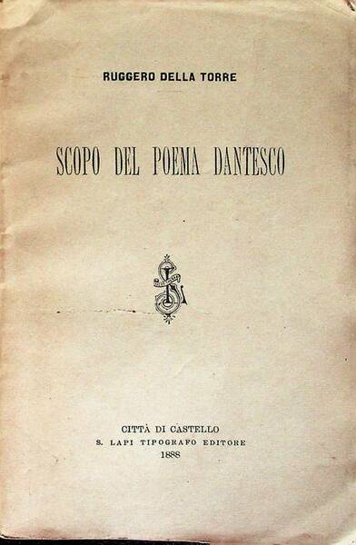 Scopo del poema dantesco.