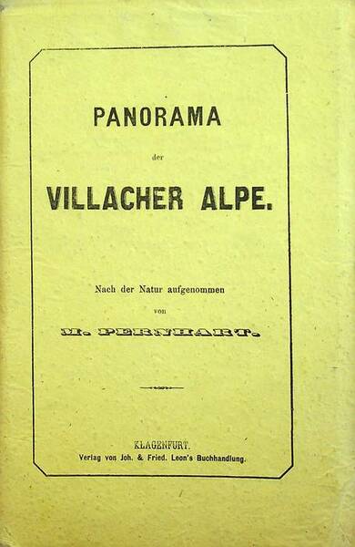 Panorama der Villacher Alpe.