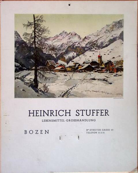 Heinrich Stuffer: Lebensmittel-Grosshandlung.
