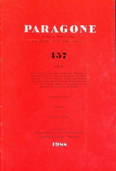Paragone: rivista mensile di arte figurativa e letteratura: ARTE: A. …