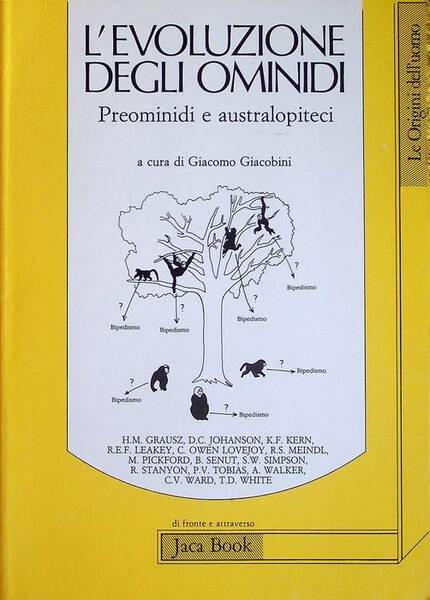 L'evoluzione degli ominidi: preominidi e australopiteci.