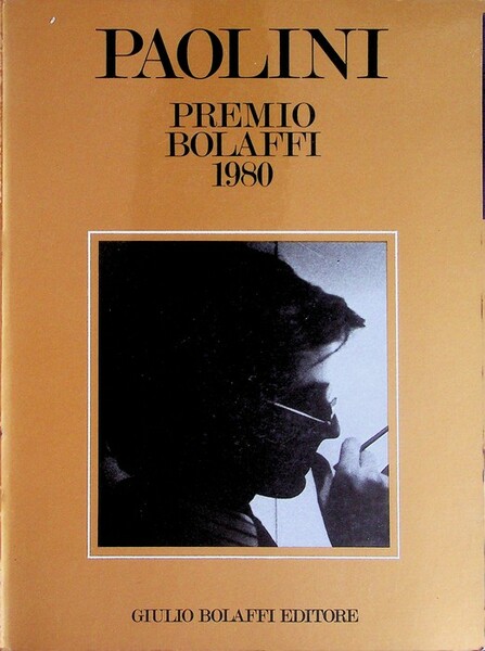 Giulio Paolini: Premio Bolaffi 1980.