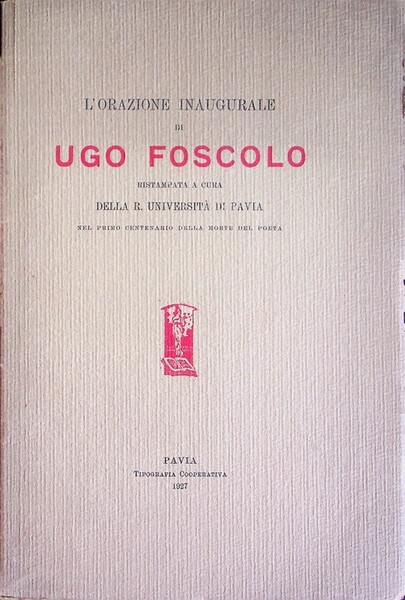 Dell'origine e dell'ufficio della letteratura: [orazione inaugurale].
