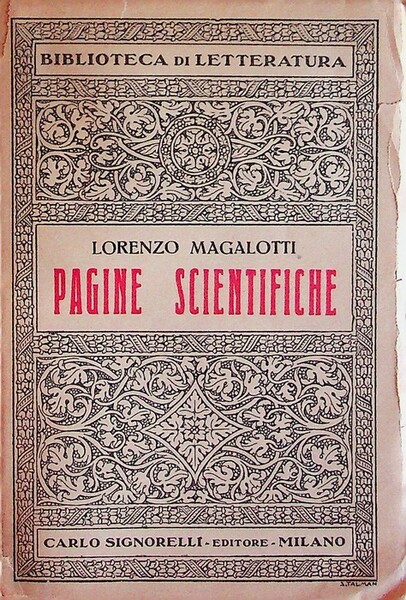 Pagine scientifiche.