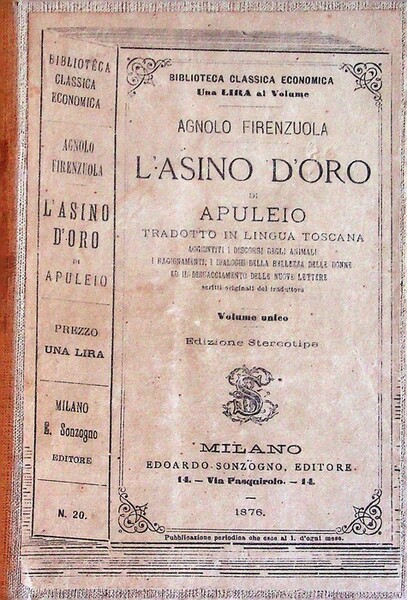 L'Asino d'oro di Apuleio.
