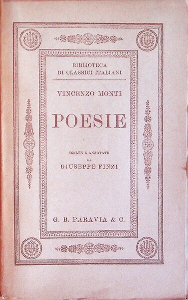 Poesie.