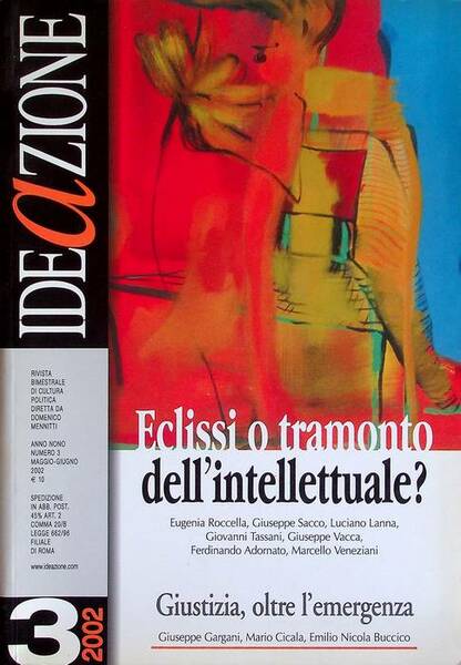IDEaZIONE: Eclissi o tramonto dell'intellettuale?: A. IX - N. 3 …
