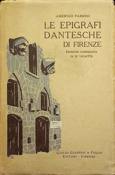 Le epigrafi dantesche di Firenze.
