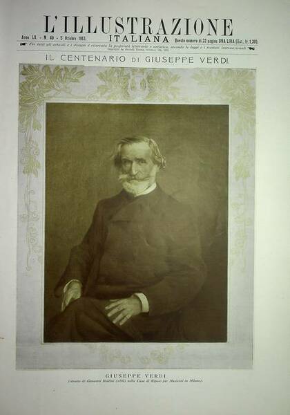 Numero speciale per il centenario di Verdi.