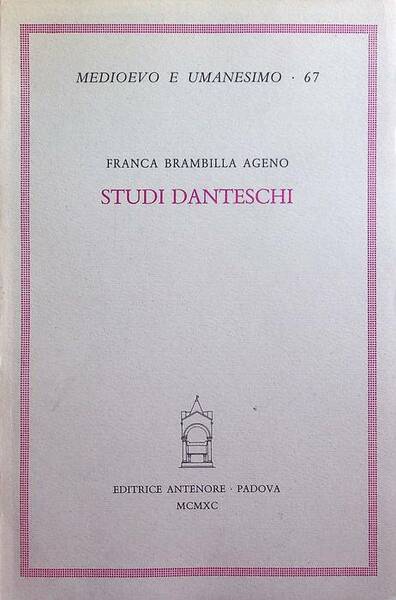 Studi danteschi.