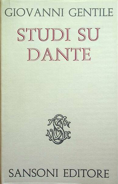 Studi su Dante.