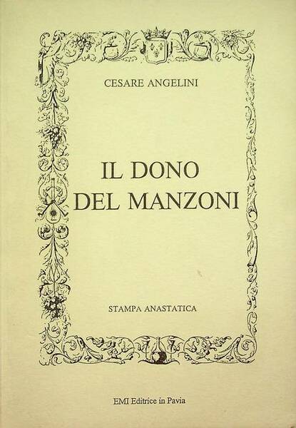 Il dono del Manzoni.