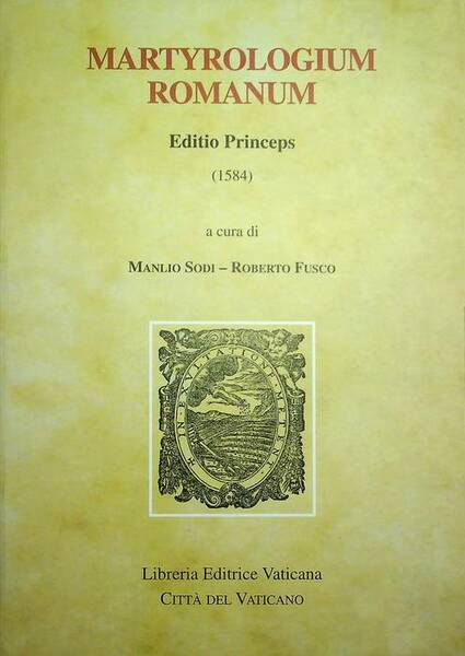 Martyrologium Romanum: Editio princeps (1584).
