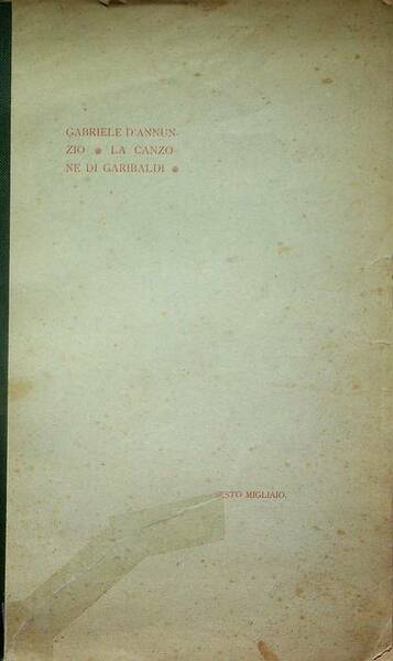 La canzone di Garibaldi.
