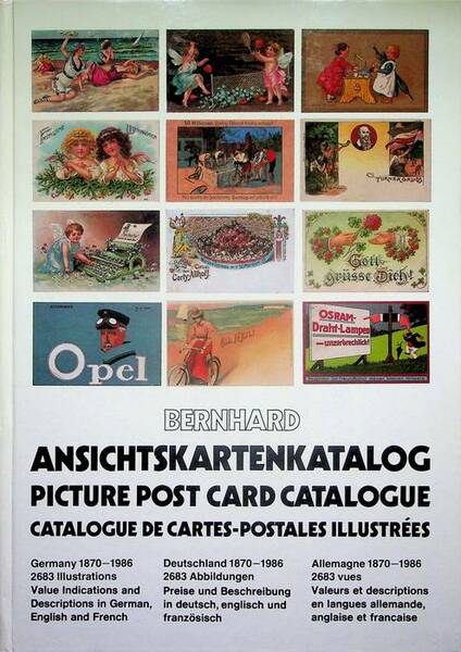 Bildpostkartenkatalog / Picture Post Card Catalogue / Catalogue De Cartes-Postales …