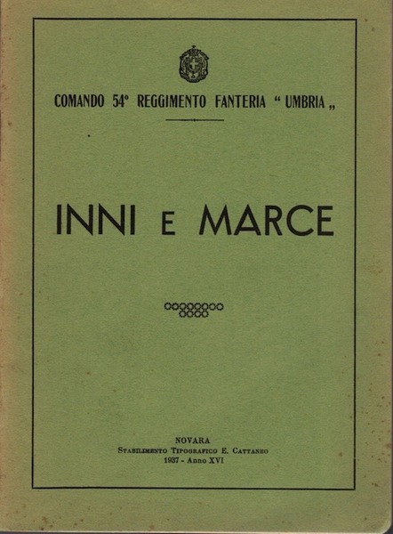 Inni e marce.