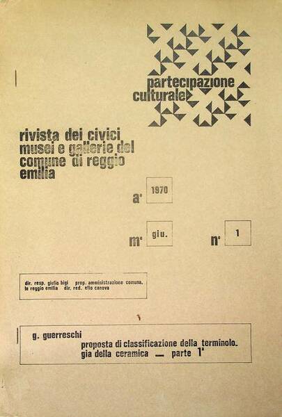 Proposta di classificazione della terminologia della ceramica. 1, Superficie, misure, …