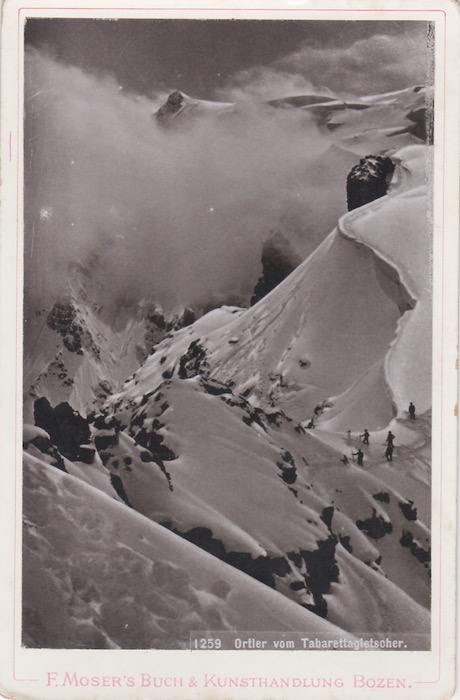 1256 Ortler vom Tabarettagletscher.